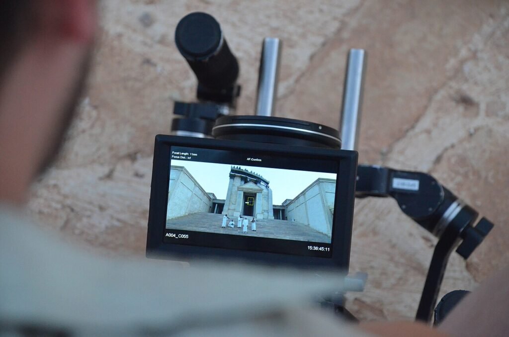 Film production on location