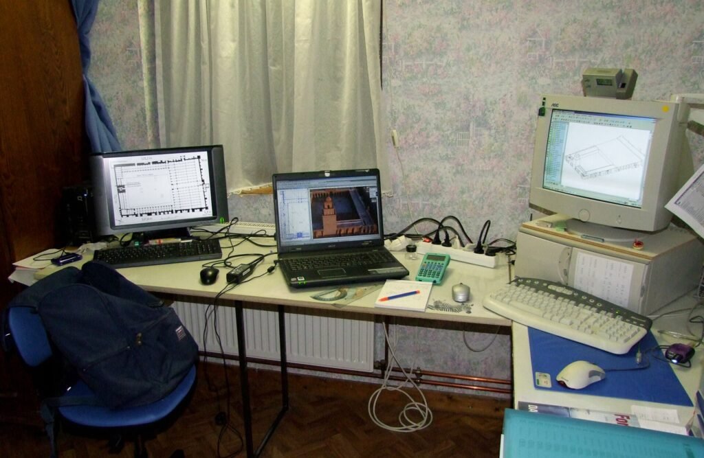 3D modeling software computer workstation
