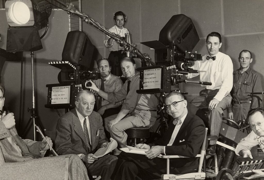 film production studio camera crew